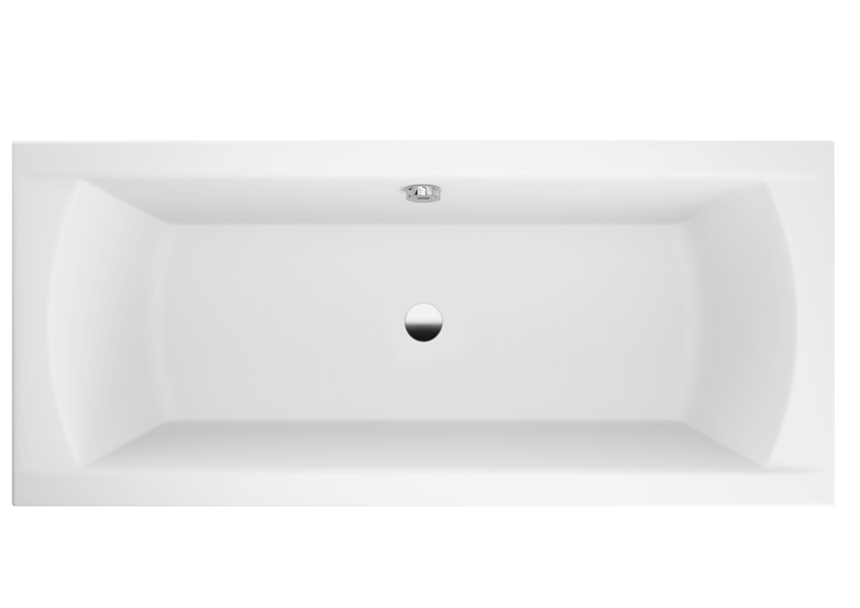 Ванна акриловая прямоугольная 180 x 80 см INES