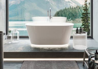 Отдельностоящая ванна IDA MINERAL COMPOSITE 150 x 75 см