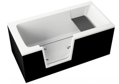 Панель акриловая для ванны VOVO - передняя панель 180 см белая